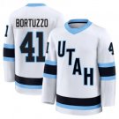 Men's Utah Mammoth #41 Robert Bortuzzo White 2025 Stitched Jersey