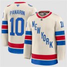 Men's New York Rangers #10 Artemi Panarin Cream 2026 Winter Classic Stitched Jersey