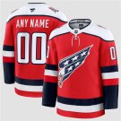 Men's Washington Capitals Active Player Custom Red 2025-26 Alternate Stitched Jersey