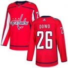 Men's Washington Capitals #26 Nic Dowd Adidas Authentic Red Stitched Jersey