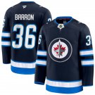 Men's Winnipeg Jets #36 Morgan Barron Fanatics Navy Home Player Jersey