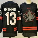 Men's Canada Hockey #13 Sam Reinhart Black Stitched Jersey