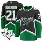 Men's Dallas Stars #21 Jason Robertson 99 Cup Champs Throwback Jersey Black