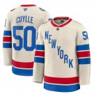 Mens New York Rangers #50 Will Cuylle Beige 2026 NHL Winter Classic Premium Jersey