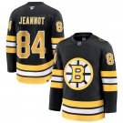 Mens Boston Bruins #84 Tanner Jeannot Fanatics 2025 Black Home Premium Jersey