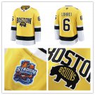 Mens Boston Bruins #6 Mason Lohrei 2026 Stadium Series Premium Jersey Yellow