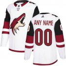 Arizona Coyotes Maroon Custom Jersey White