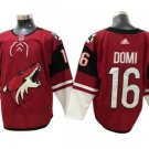 Arizona Coyotes #16 Max Domi Red Home Jersey
