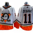 Anaheim Ducks #11 Trevor Zegras White Reverse Retro 2.0 Jersey