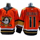 Anaheim Ducks #11 Trevor Zegras Orange Jersey