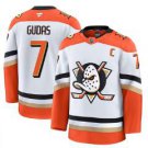 Radko Gudas Jersey #7 Anaheim Ducks 2025 Premium Stitched Away White