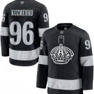 Men's Los Angeles Kings #96 Andrei Kuzmenko Black Alternate Stitched Hockey Jersey