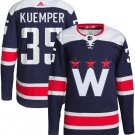Darcy Kuemper Washington Capitals #35 Navy Alternate Authentic Pro Jersey