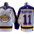 Los Angeles Kings #11 Anze Kopitar White Reverse Retro 2.0 Jersey