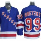 New York Rangers #99 Wayne Gretzky Blue Vintage CCM Jersey