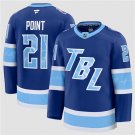 Men's Tampa Bay Lightning #21 Brayden Point Blue 2026 Stadium Series Jersey