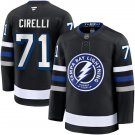 Men's Tampa Bay Lightning Anthony Cirelli Alternate Premium Jersey Black