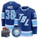 Mens Tampa Bay Lightning #38 Brandon Hagel 2026 Stadium Series Premium Jersey Blue
