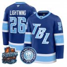 #26 Lightning Jersey Tampa Bay Lightning 2026 Stadium Series Stitched Blue