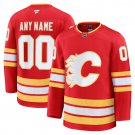 Calgary Flames Red Alternate Custom Jersey Stitched