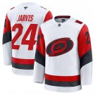 Seth Jarvis Jersey #24 Carolina Hurricanes Premium All Stitched White
