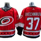Carolina Hurricanes #37 Andrei Svechnikov Red 25TH Jersey