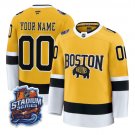 Custom Boston Bruins Jersey Name Number 2026 Stadium Series Premium Stitched