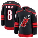 Men's Carolina Hurricanes #8 Brent Burns Black Stitched Jersey