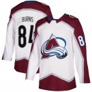 Men's Colorado Avalanche #84 Brent Burns White Away Premium Player Jersey