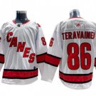 Carolina Hurricanes #86 Teuvo Teravainen White Away Jersey
