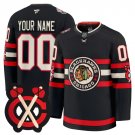 Custom Chicago Blackhawks Jersey Name Number Premium All Stitched Jersey