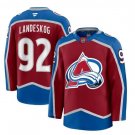 Men Gabriel Landeskog Avalanche Burgundy Jersey All Stitched