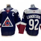 Colorado Avalanche #92 Gabriel Landeskog Navy Alternate Jersey