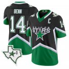 Jamie Benn Jersey #14 Dallas Stars 99 Throwback Vapor Football Style Stitched