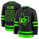 Men's Dallas Stars #91 Tyler Seguin Black Alternate Authentic Jersey