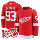 Alex DeBrincat Jersey #93 Detroit Red Wings 100th Anniversary Stitched Red