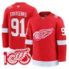 Sergei Fedorov Jersey #91 Detroit Red Wings 100th Anniversary Stitched Red