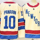 Men's New York Rangers #10 Artemi Panarin Beige 2025-26 Winter Classic With A Patch Hockey Jersey