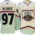 Edmonton Oilers #97 Connor McDavid White Away Jersey