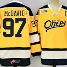Men's Edmonton Oilers #97 Connor McDavid Jersey Yellow