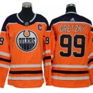 Edmonton Oilers #99 Wayne Gretzky Orange Home Jersey