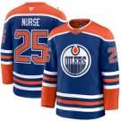 Men's Darnell Nurse Jersey #25 Edmonton Oilers 2025 Premium Home All Stitched
