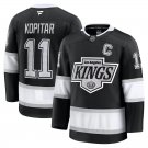 Men's Los Angeles Kings #11 Anze Kopitar Black 2024-25 Stitched Jersey