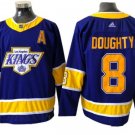 Los Angeles Kings #8 Drew Doughty Purple 2020&21 Reverse Retro Jersey