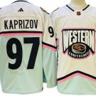 Minnesota Wild #97 Kirill Kaprizov White All-Star Game Western Jersey