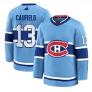 Cole Caufield Jersey #13 Montreal Canadiens Retro Stitched Blue