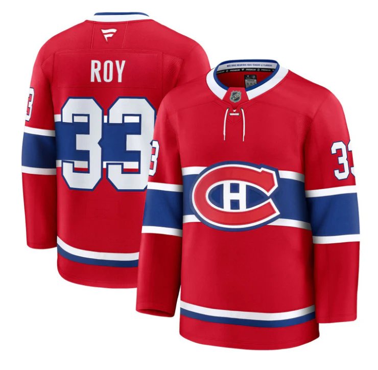 Patrick Roy Jersey #33 MTL Timeless Premium Stitched 2025 Home