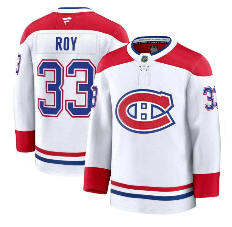 Patrick Roy Jersey #33 MTL Timeless Premium Stitched 2025 Away