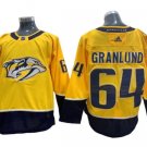 Nashville Predators #64 Mikael Granlund Gold Home Jersey