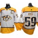Nashville Predators #59 Roman Josi White Away Jersey